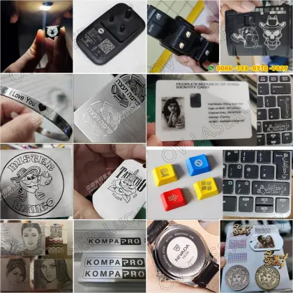 60W JPT MOPA Fiber Laser Machine for Thin Metal Cutting and Engraving on Plastic and Metal (100W JPT Laser)