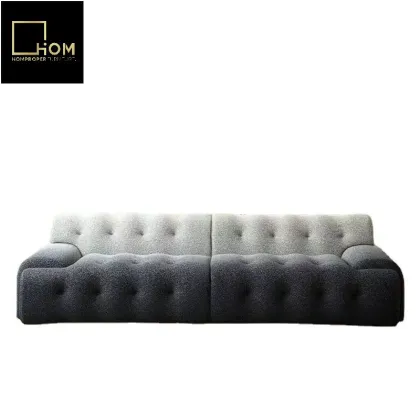 Roche Bob Cream Wind Sofa: Personalized Netflix Fabric Sofa for Living Room