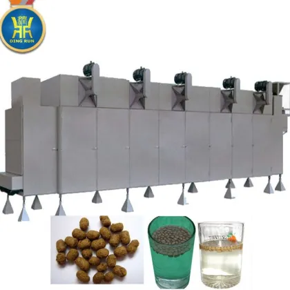 Extrusion aquafeed fish food pellet making machines