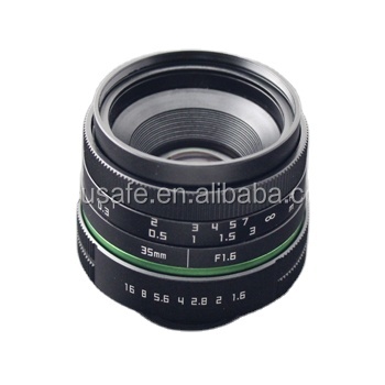 2024 CCTV 렌즈 : 35mm F1.6 다중 마운트 옵션이있는 후지안 새로운 디자인 카메라 렌즈
