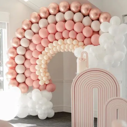 Rainbow Party Decoration Balloons
