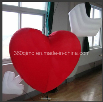 Inflatable Lighting an Arrow Through a Heart (BMDL389)
