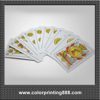 Foreign trade poker cards