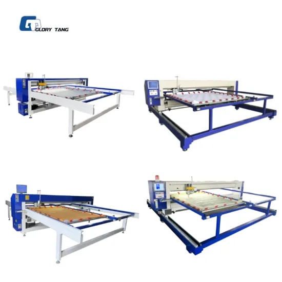 Factory-Used Straight Sewing Embroidery Quilting Machine with Long Arm