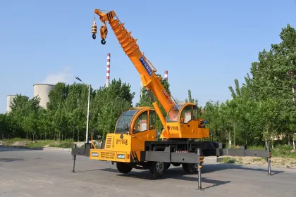 10 ton mobile crane boom crane