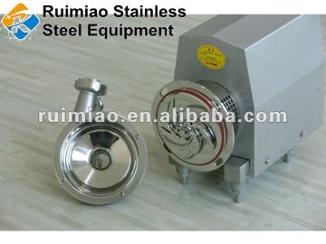 stainless steel beverage pump centrifugal pump machine for milk