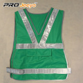 Hoogwaardig groen reflecterend vest