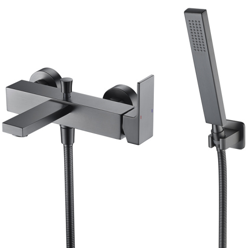 Brushed Nickel Wall Mount Tub Faucet