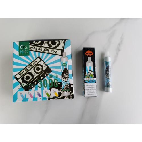 Lighting vape 3000 puffs + Blue raz
