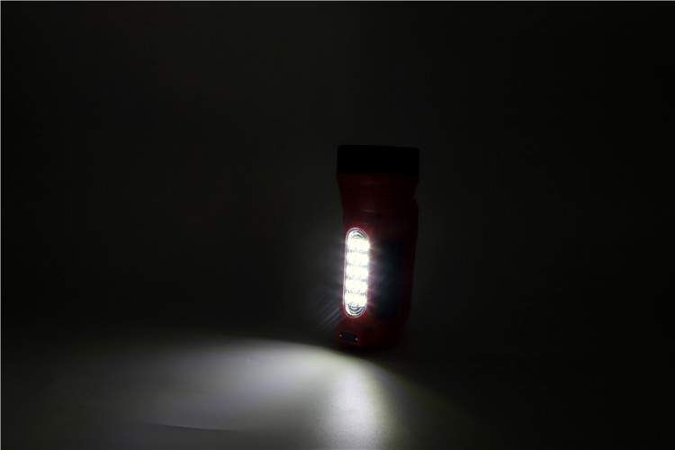 Poderoso portátil super brilhante LED recarregável alça de tocha lâmpada LED LUZ