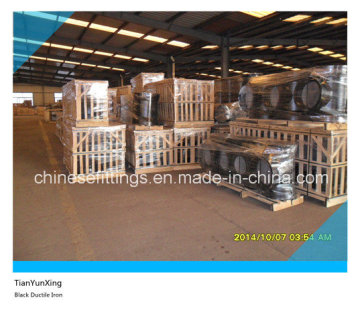 Black Epoxy Ductile Iron Pipe Fittings (elbow, tee)