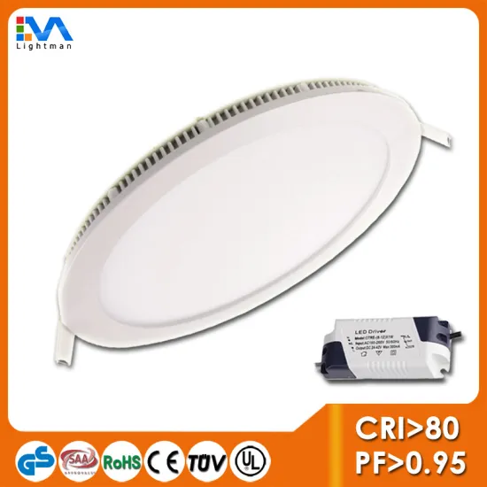 White Frame 3 Years' Warranty Ceiling Lighting 145mm 9w LED Round Panel