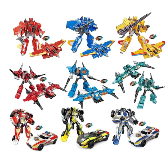 1 Dollar Promotion: 2-In-1 Airplane Transforming Robot Toy - A Fantastic Transformation Figure Toy