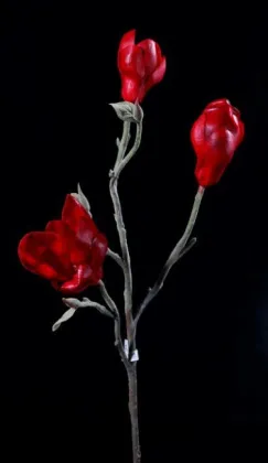 Whole sale artificial flower real touch kapok for wedding decoration