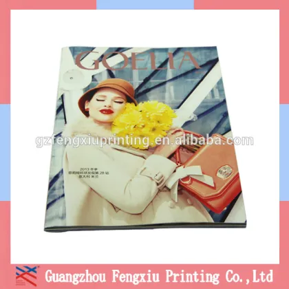 Monthly colourful wholesale publishing magazines printing