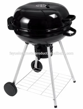 22 '' Round Shape Out Door garden kettle BBQ Grill cart