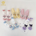버전 만화 Sanrio Short Socks Girls Boneless Socks