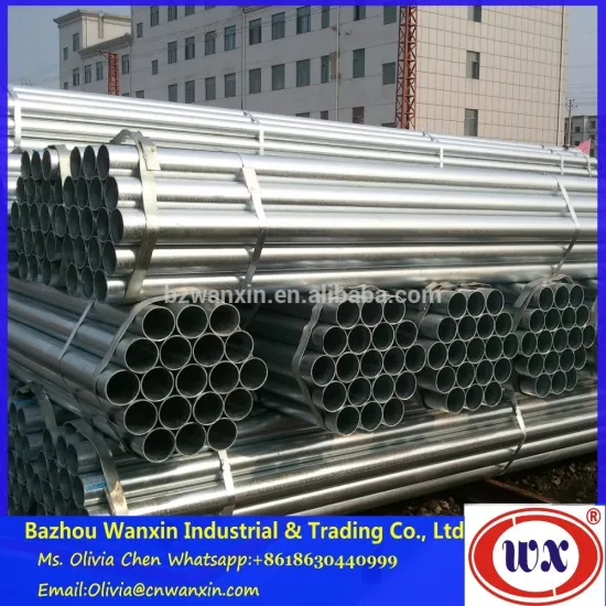 Hot-Dipped Galvanizing pipe machine mil