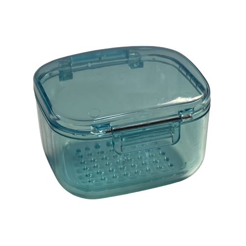 Denture Bath Box Cup, No-Leak Denture case