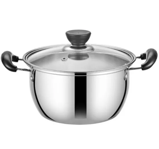 Two Piece Stainless Steel Cookware Set