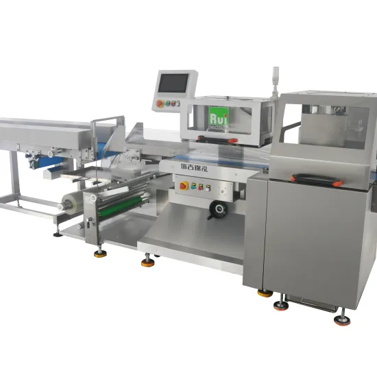 RHBB600 Automatic Pillow Horizontal Wrapping Flow Pack for Ice Cream Lolly Popsicle Packaging Machine