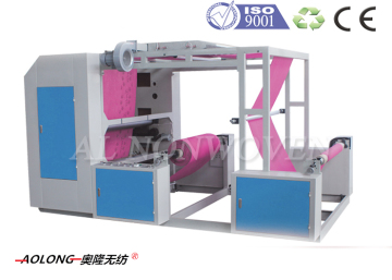 AL-P41200 2 Colors Non Woven Fabric Flexo Printing Machine