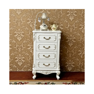 Cassettiera moderna con 4 cassetti