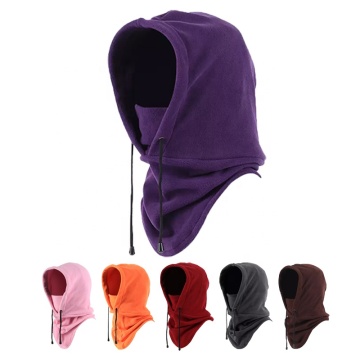 โลโก้ที่กำหนดเอง Windproof Polar Fleece Balaclava Hoodies