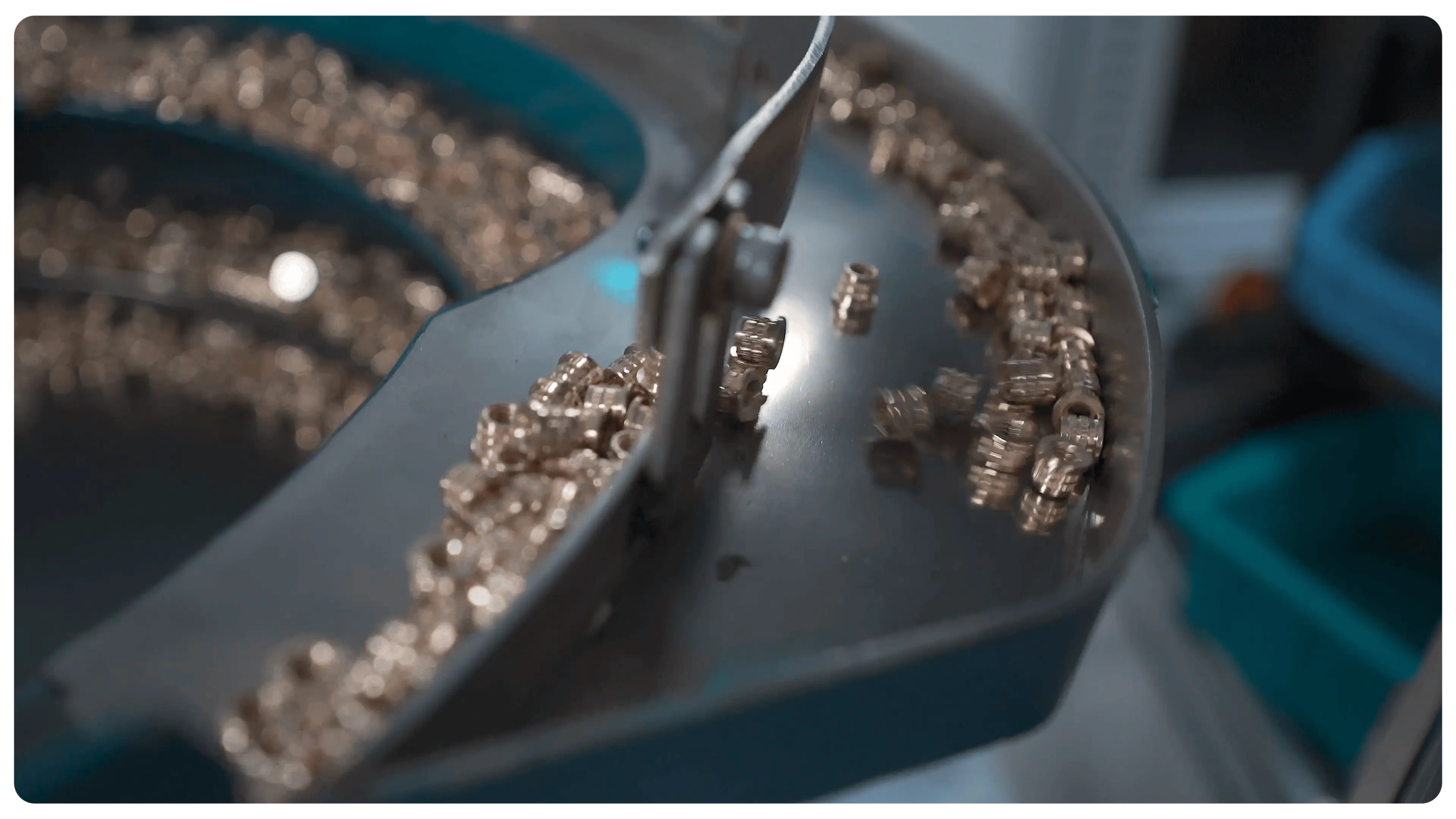 Robot automatically places inserts