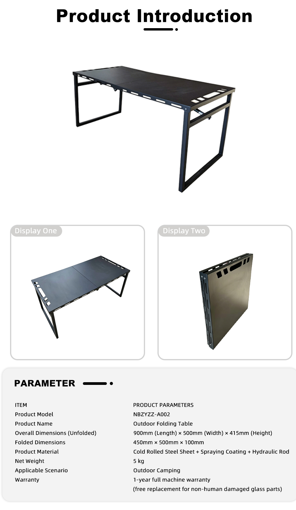 NBZYZZ-A002 Portable Foldable Outdoor Camp Table x