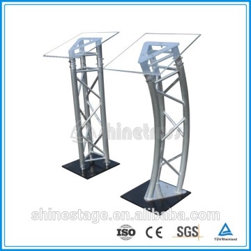 aluminum truss stand speaker podium stand