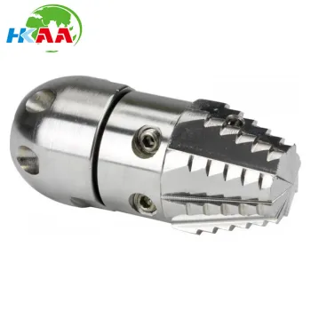 OEM CNC Machined stainless steel rotary drain cleaning head