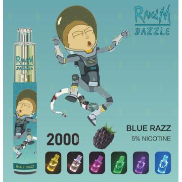 Высококачественные бренды RANDM Dazzel 2000 Puffs