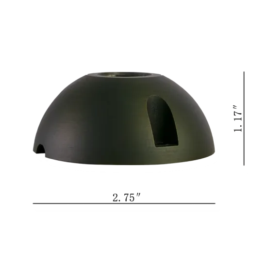 Heavy Duty Brass Mounting Plate Accessory Landscape Lights