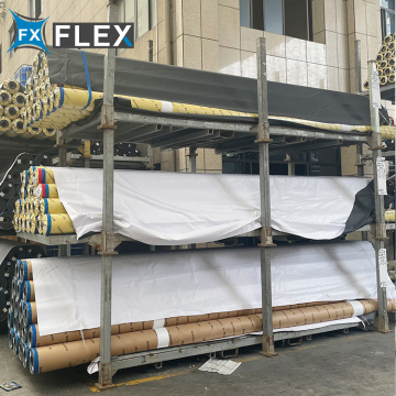 380gsm Flex Banner Roll - Laminated Blackout PVC Vinyl Banner 500*500 18*12
