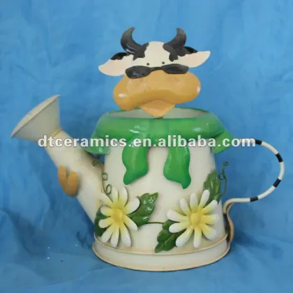 metal watering can