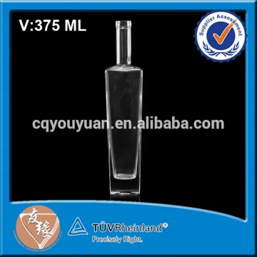 Super Flint Cork Top 375ml fancy glass bottle russion style vodka bottle