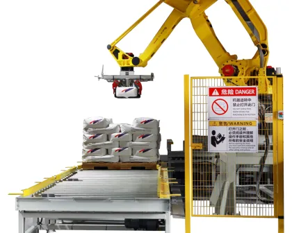 High level High speed Small footprint palletizing machine