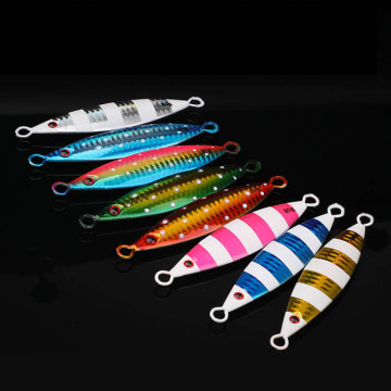 Wholesale 20g-200g Jig Sea Fishing Luminous Slow Jigging Bait for Saltwater