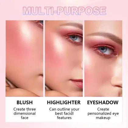 Flora Ruby Custom Korean Shimmer Cream Blush Stick