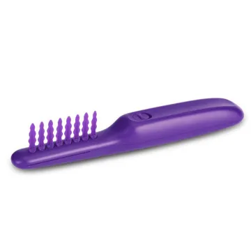 Electric Detangling Brush: Anti-Fork, Rotating Comb - Ideal for Wet & Dry Hair Styling