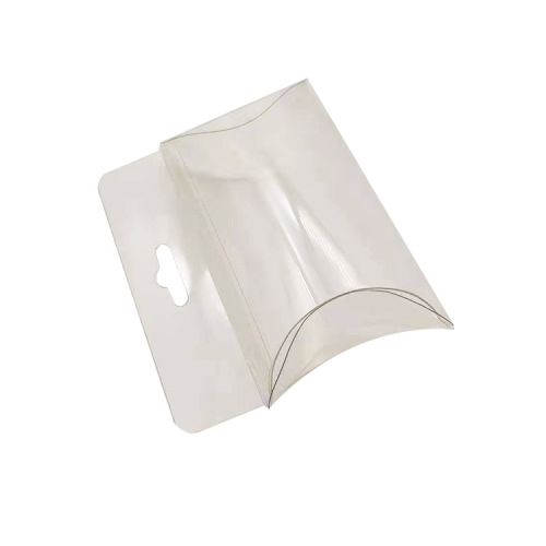 Transparent Plastic Pillow Box Packaging
