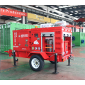 Pull-type mobile drainage pump truck