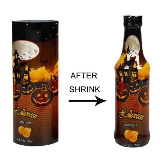 PVC Shrink Sleeve Labels for Product Packaging