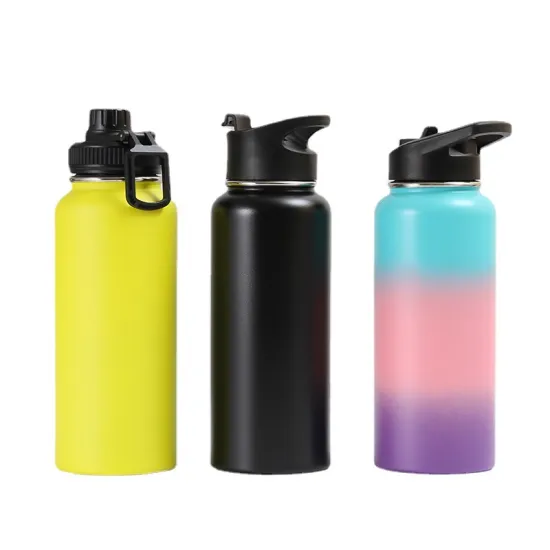Large Capacity 304 Stainless Steel Vacuum Flask: Your Ultimate Portable Outdoor Sports Water Bottle with Enhanced Insulation