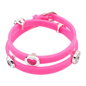 Silicone bracelet, beautiful color and cheap price