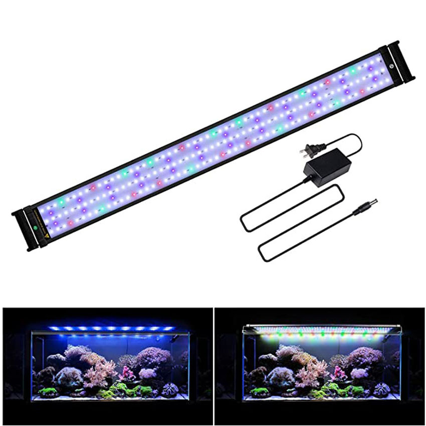 45W طيف كامل LED LED Aquarium للمياه العذبة