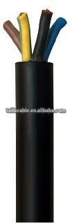 good reputation and long manufacturer 450/750 V H07RN-F For Submersible Pump Cables