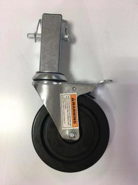 5 inch rubber wheel scaffolding casters