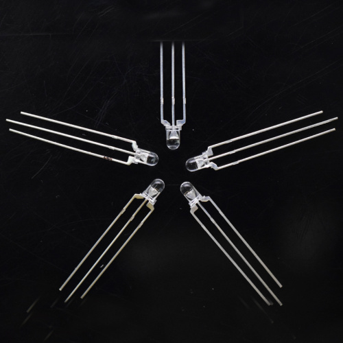 3mm LED Red/Blue Super Bright Common Anode